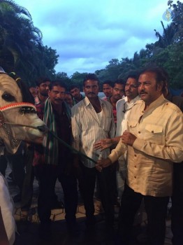 Mohan Babu visited Bull Show Event - 7 of 21