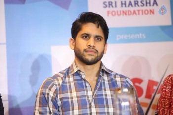 Naga Chaitanya at Sri Harsha Foundation Event - 7 of 42