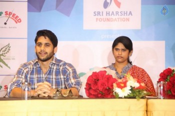 Naga Chaitanya at Sri Harsha Foundation Event - 8 of 42