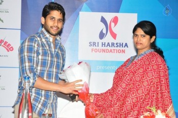 Naga Chaitanya at Sri Harsha Foundation Event - 14 of 42