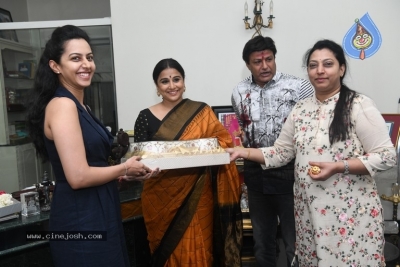 Nandamuri Family Welcomes Vidya Balan - 4 of 4
