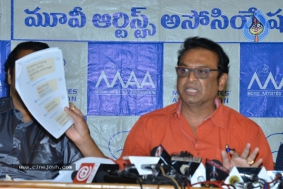Naresh Press Meet About MAA Controversy - 4 of 8