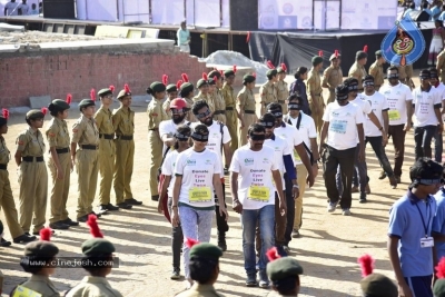 Niharika Flags Off Sight A Thon Blindfold 2k Walk - 15 of 40