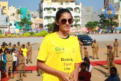 Niharika Flags Off Sight A Thon Blindfold 2k Walk - 16 of 40