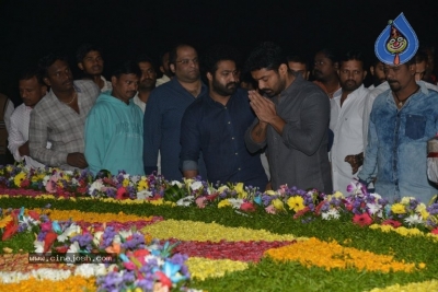 NTR Family Members at NTR Ghat - 39 of 39