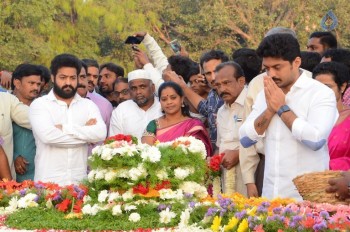 NTR Family Members at NTR Ghat Photos - 12 of 102