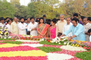 NTR Family Members at NTR Ghat Photos - 15 of 102