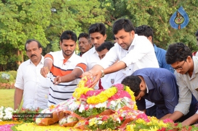 NTR Family Members Pay Tribute at NTR Ghat - 2 of 100