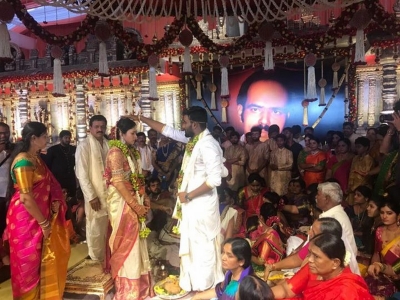 Paritala Sriram - Gnanika Wedding Photos - 10 of 30