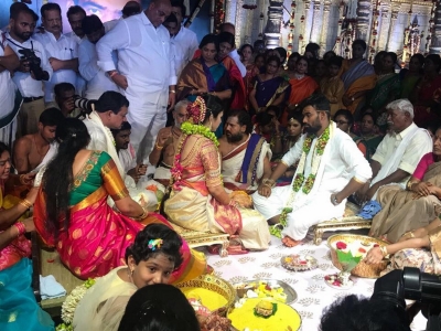 Paritala Sriram - Gnanika Wedding Photos - 12 of 30