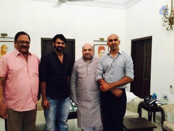 Prabhas Meets Top Politicians - 2 of 14