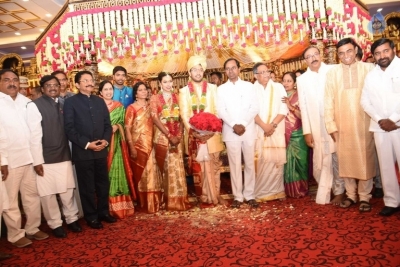 Puskur Rammohan Rao Daughter Wedding Photos - 23 of 47