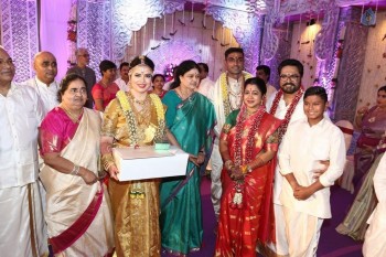 Radhika Daughter Rayane and Mithun Wedding Photos - 36 of 54