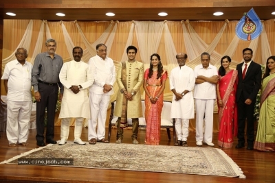 Rajinikanth at AVM Family Wedding Function Photos - 3 of 3