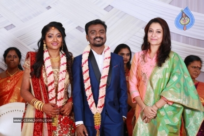 Rajkumar Periasamy And Jaswini Wedding Reception Photos - 5 of 14