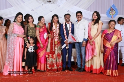 Rajkumar Periasamy And Jaswini Wedding Reception Photos - 7 of 14