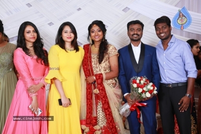 Rajkumar Periasamy And Jaswini Wedding Reception Photos - 8 of 14