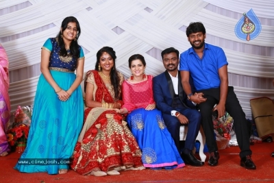 Rajkumar Periasamy And Jaswini Wedding Reception Photos - 11 of 14