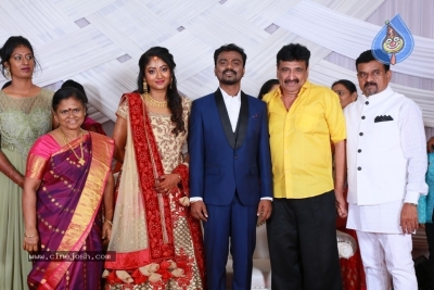 Rajkumar Periasamy And Jaswini Wedding Reception Photos - 13 of 14
