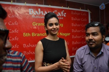 Rakul Launches Bahar Cafe Restaurant Photos - 12 of 30