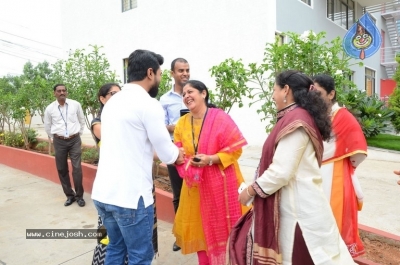 Ram Charan Celebrates Independence Day In Chirec School - 8 of 60