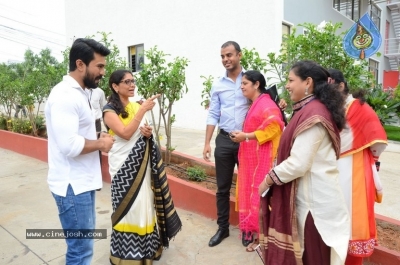 Ram Charan Celebrates Independence Day In Chirec School - 22 of 60