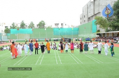 Ram Charan Celebrates Independence Day In Chirec School - 30 of 60