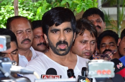 Raviteja at His Brother Bharath 11th Day Ceremony - 12 of 13