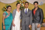 reporter-anupama-subramanian-son-wedding-reception