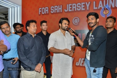 Sai Dharam Tej Launches Sunrisers Hyderabad T Shirt  - 6 of 34