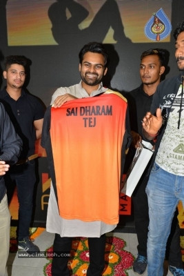 Sai Dharam Tej Launches Sunrisers Hyderabad T Shirt  - 9 of 34