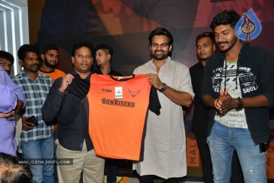 Sai Dharam Tej Launches Sunrisers Hyderabad T Shirt  - 11 of 34