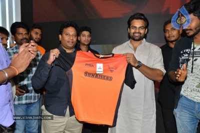 Sai Dharam Tej Launches Sunrisers Hyderabad T Shirt  - 12 of 34