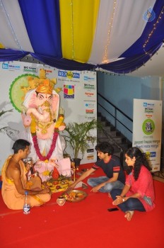 Sai Dharam Tej at BIG Green Ganesha - 3 of 15