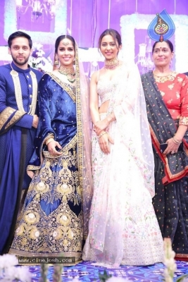 Saina Nehwal and Parupalli Kashyap Wedding Reception - 71 of 126