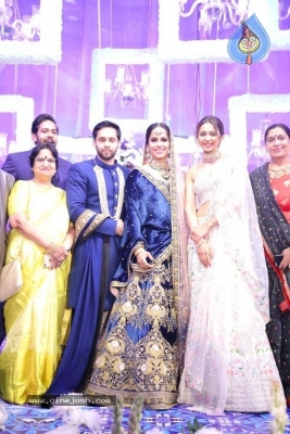 Saina Nehwal and Parupalli Kashyap Wedding Reception - 76 of 126