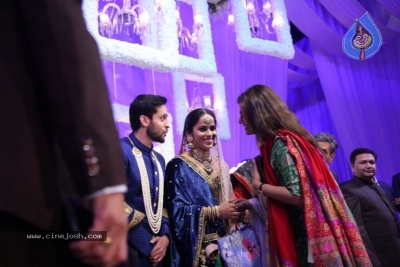 Saina Nehwal and Parupalli Kashyap Wedding Reception - 124 of 126