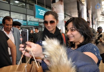 Sania Mirza at RGIA - 7 of 9