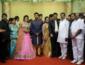 Shanthnu and Keerthi Wedding Reception Photos - 24 of 126