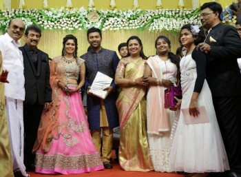 Shanthnu and Keerthi Wedding Reception Photos - 25 of 126
