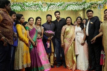 Shanthnu and Keerthi Wedding Reception Photos - 31 of 126