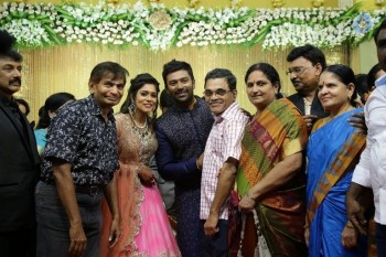 Shanthnu and Keerthi Wedding Reception Photos - 32 of 126