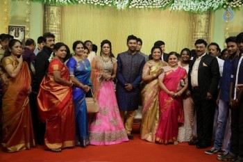 Shanthnu and Keerthi Wedding Reception Photos - 33 of 126