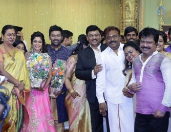 Shanthnu and Keerthi Wedding Reception Photos - 35 of 126