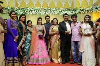 Shanthnu and Keerthi Wedding Reception Photos - 39 of 126