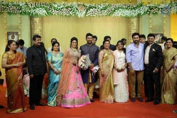 Shanthnu and Keerthi Wedding Reception Photos - 41 of 126