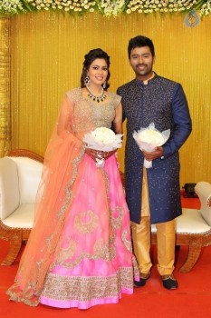 Shanthnu and Keerthi Wedding Reception Photos - 51 of 126