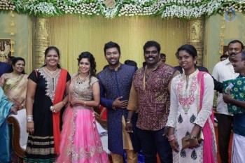 Shanthnu and Keerthi Wedding Reception Photos - 57 of 126