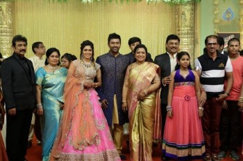 Shanthnu and Keerthi Wedding Reception Photos - 58 of 126