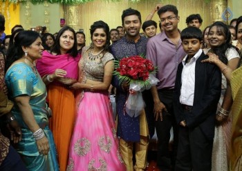 Shanthnu and Keerthi Wedding Reception Photos - 70 of 126